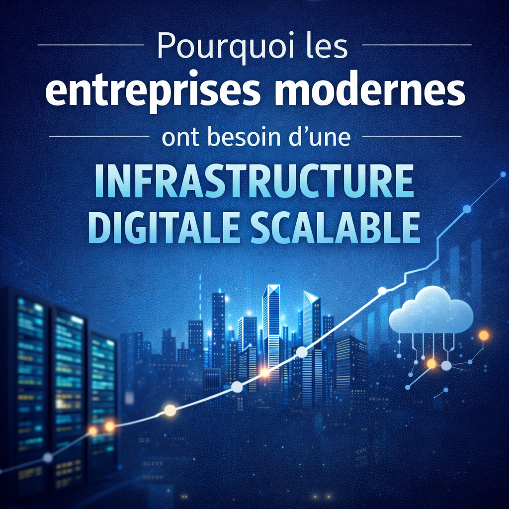 Pourquoi les entreprises modernes ont besoin d’une infrastructure digitale scalable